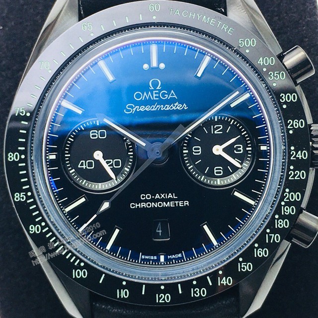 歐米茄複刻男士腕表手錶 OMEGA超霸系列月之暗面計時表  gjs2285